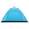 vidaXL Camping Tent 5-Person Blue Quick Release