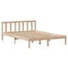 vidaXL Bed Frame without Mattress 140x200 cm Solid Wood Pine