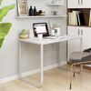 vidaXL Computer Desk White 110x60x73 cm Engineered Wood