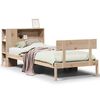 vidaXL Bookcase Bed without Mattress 90x200 cm Solid Wood Pine