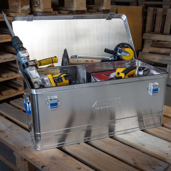 ALUTEC Aluminium Storage Box BASIC 80 L