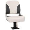 vidaXL Boat Seat with Pedestal 360&deg; Rotatable