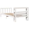 vidaXL Bed Frame without Mattress White 90x200 cm Solid Wood Pine