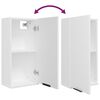 vidaXL 5 Piece Bathroom Cabinet Set White Engineered Wood