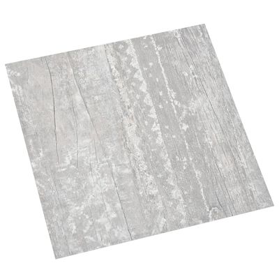 vidaXL Self-adhesive Flooring Planks 20 pcs PVC 1.86 m² Grey