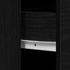 vidaXL Bathroom Cabinet Black Oak 80 x 33 x 60 cm Engineered Wood