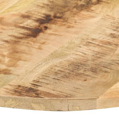vidaXL Table Top Solid Mango Wood Round 15-16 mm 40 cm