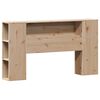vidaXL Bookcase Bed without Mattress 120x200cm Solid Wood Pine
