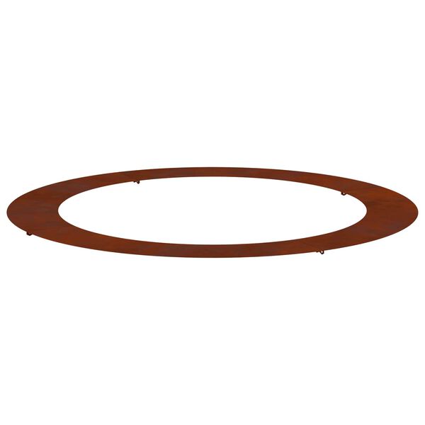 vidaXL suitable for Flat Tree Ring Brown &Oslash;90 / 120 cm Weathering Steel