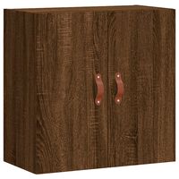 vidaXL Wall Cabinet Brown Oak 60x31x60 cm Engineered Wood