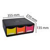Exacompta Desktop Drawer Set Toolbox Maxi with 3 Drawers Harlequin