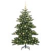 vidaXL Artificial Hinged Christmas Tree Green 150 cm PVC and Steel