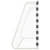 vidaXL Soccer Goal 300x160x90 cm Metal Black and White
