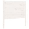 vidaXL Headboard White 106x4x100 cm Solid Wood Pine