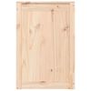 vidaXL Laundry Box 44x44x66 cm Solid Wood Pine