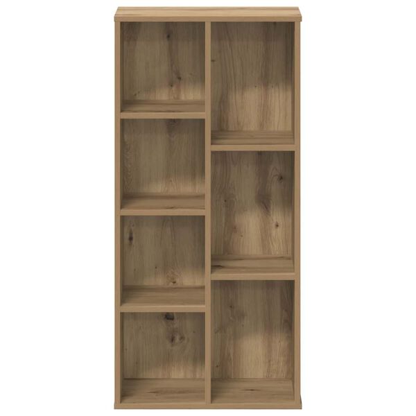 vidaXL Bookcase Artisian Oak 50x25x105 cm Engineered Wood