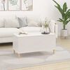 vidaXL Coffee Table High Gloss White 90x44.5x45 cm Engineered Wood
