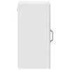 vidaXL Kitchen Wall Cabinet with Glass Door&nbsp;Porto Concrete Grey