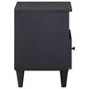 vidaXL Bedside Table Brown 40 x 33 x 46 cm Solid Mango Wood