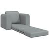 vidaXL Sofa Bed Light grey 98 x 71 x 83 cm Fabric