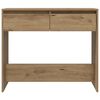 vidaXL Console Table Artisan Oak 89x41x76.5 cm Engineered Wood
