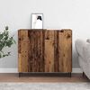 vidaXL Sideboard Old Wood 90 x 34 x 80 cm Engineered Wood