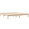 vidaXL Bookcase Bed without Mattress 200x200 cm Solid Wood Pine