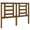 vidaXL Bed Headboard Honey Brown 126x4x100 cm Solid Wood Pine