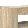 vidaXL Sideboard Sonoma oak 116 x 30 x 75 cm Engineered wood