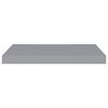 vidaXL Floating Wall Shelves 4 pcs Grey 60x23.5x3.8 cm MDF