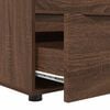 vidaXL Storage Cabinet Brown Oak 40 x 48 x 57 cm Engineered Wood