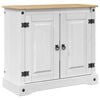 vidaXL Aquarium Stand Corona White and Brown 81.5 x 37 x 73 cm