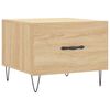 vidaXL Coffee Tables 2 pcs Sonoma Oak 50x50x40 cm Engineered Wood