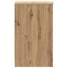vidaXL Garage Storage Cabinet Artisan Oak 30x51x85 cm Solid Wood Pine