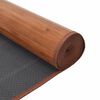 vidaXL Rug Rectangular Brown60x100 cm Bamboo