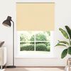 vidaXL Roller Blind Blackout Beige 165x230 cm Fabric Width 161.6 cm Polyester