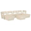 vidaXL 7 Piece Garden Pallet Lounge Set Impregnated Spruce Wood