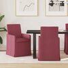 vidaXL Dining Chairs 2 pcs Wine red 57 x 67 x 95 cm Fabric