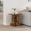 vidaXL End Table Smoked Oak 35.5 x 35 x 40 cm Engineered Wood