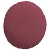 vidaXL Seat Cushions 2 pcs Wine Red Ø50 x 19 cm Fabric