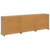 vidaXL Sideboards with Drawer 3 pcs Artisan Oak 70 x 35.5 x 67.5 cm