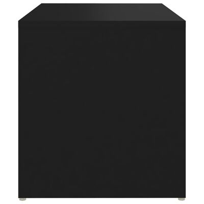 vidaXL Side Table Black 59x36x38 cm Engineered Wood