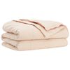 vidaXL Duvet 240 x 260 cm All Seasons Kapok Fiber Beige