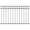 vidaXL Fence Element Assen Grey 170 x 100 cm Steel