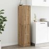 vidaXL Apothecary Cabinet Artisian Oak 30x41x144.5 cm Engineered Wood