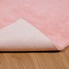 vidaXL Faux Rabbit Fur Rug Olite Pink 80 x 250 cm Polyester
