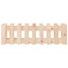 vidaXL Garden Raised Bed with Fence Design 100x30x30 cm Solid Wood Pine