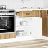 vidaXL Kitchen Base Cabinet Lucca Artisan Oak Engineered Wood