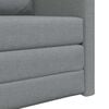 vidaXL Sofa Bed Light Grey 74 x 77 x 81 cm Fabric