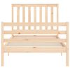 vidaXL Bed Frame without Mattress 100x200 cm Solid Wood